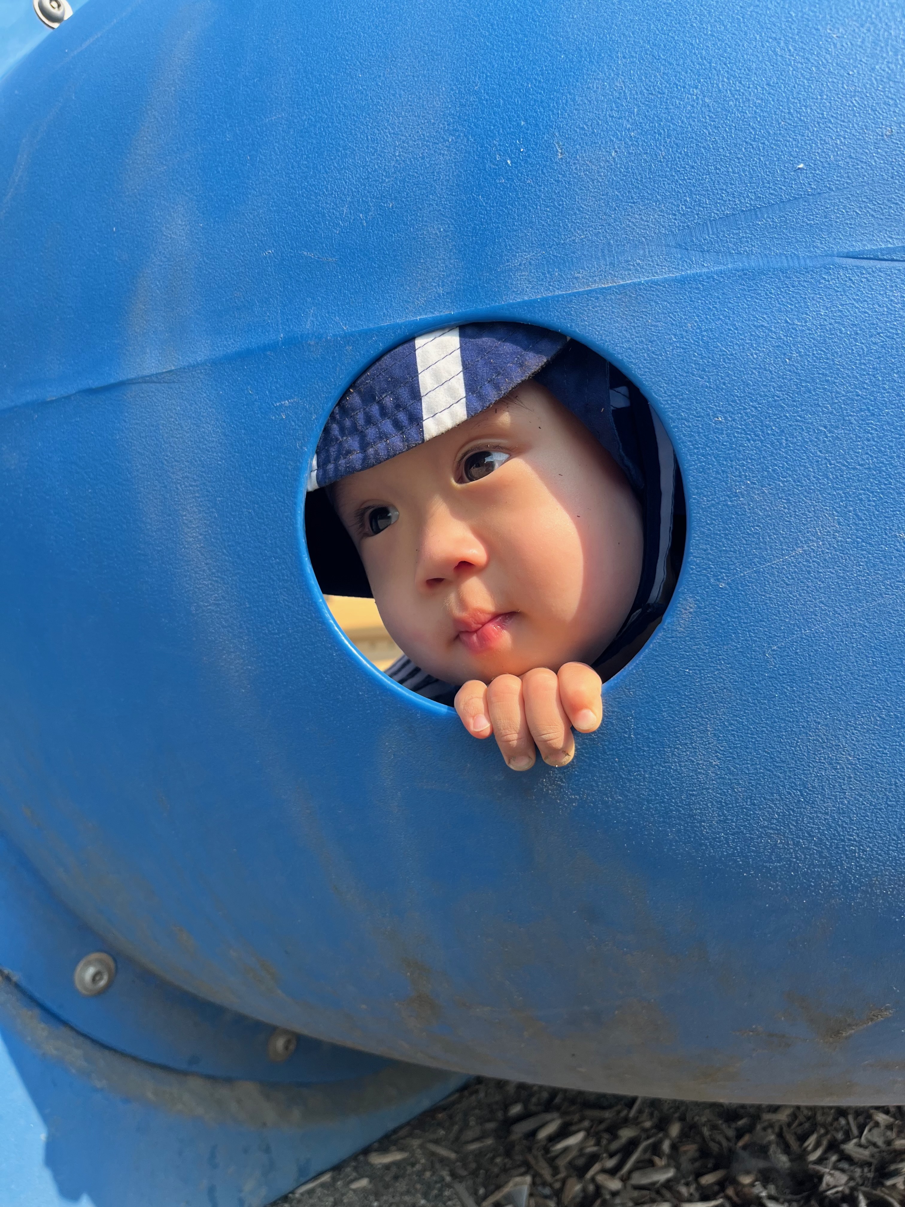 Jacob at the playground