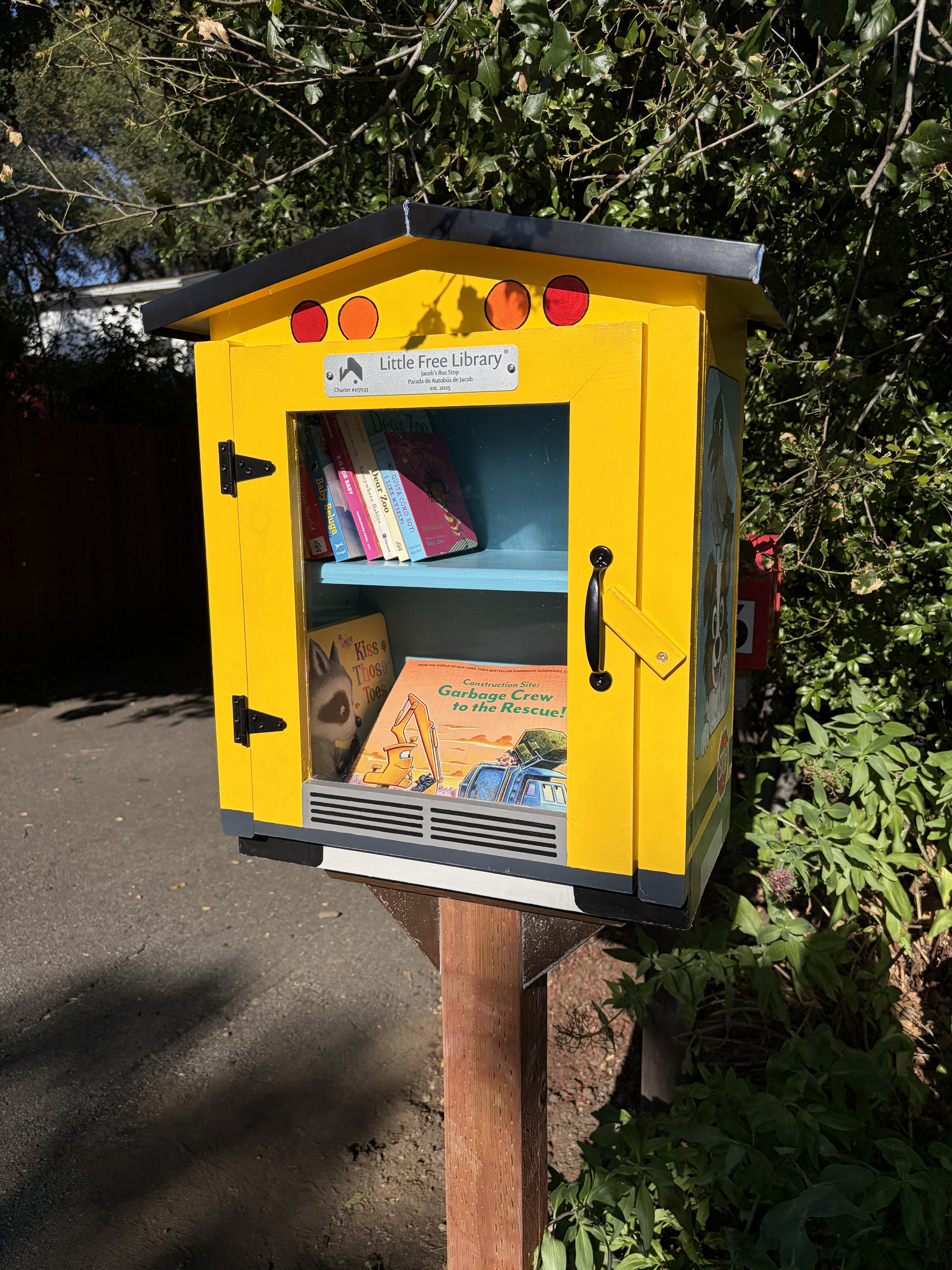 Jacob's Little Free Library